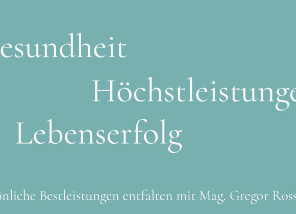 High-Level-Coachprogramm mit Gregor Rossmann High-Level-Coachprogramm mit Gregor Rossmann